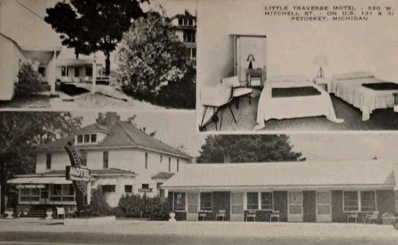 Little Traverse Motel (Little Traverse Hotel) - Postcard